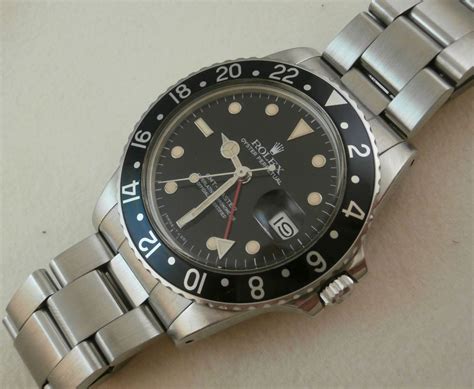 rolex gmt 16750 no date|rolex gmt 1675 bezel.